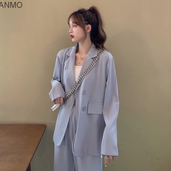 women's suits & blazers casual blazer jacket summer thin 2021 design feeling fried street long sleeve suit loose top, White;black
women's suits & blazers casual blazer jacket summer thin 2021 design feeling fried street long sleeve suit loose top, White;black