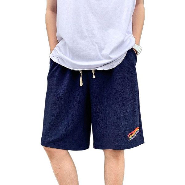 ice silk shorts men's large - size loose casual five minute pants sports hong kong wind, White;black
ice silk shorts men's large - size loose casual five minute pants sports hong kong wind, White;black