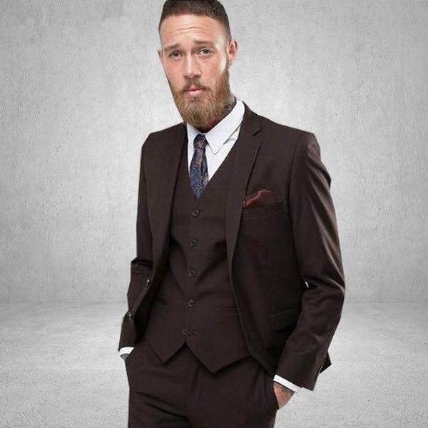 men's suits & blazers elegant brown men suit formal blazer custom made size mens prom wedding groom tuxedo jacket pants vest 3pcs, White;black
men's suits & blazers elegant brown men suit formal blazer custom made size mens prom wedding groom tuxedo jacket pants vest 3pcs, White;black