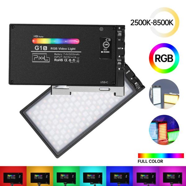 pocket rgb 2500k-8500k dimmable full color led video light pography studio dslr camera pk boling bl-p1 flash heads
pocket rgb 2500k-8500k dimmable full color led video light pography studio dslr camera pk boling bl-p1 flash heads