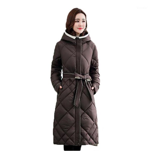 women's down & parkas winter cotton jacket 2021 temperament waistband slim fashion hooded thicken keep warm plus size coats n1352, Black
women's down & parkas winter cotton jacket 2021 temperament waistband slim fashion hooded thicken keep warm plus size coats n1352, Black