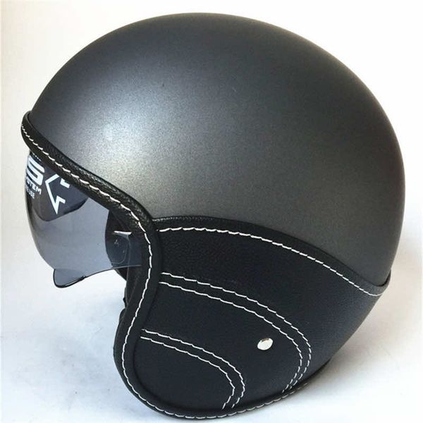 Retro Open Face Helmet for Street Riding and Road Cross with Visor TK44, Multi
Retro Open Face Helmet for Street Riding and Road Cross with Visor TK44, Multi