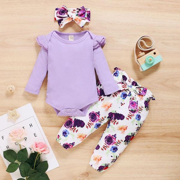clothing sets born baby girls cotton long sleeve romper bowknot flower pants+headband 3pcs outfits kids autumn clothes set, White
clothing sets born baby girls cotton long sleeve romper bowknot flower pants+headband 3pcs outfits kids autumn clothes set, White