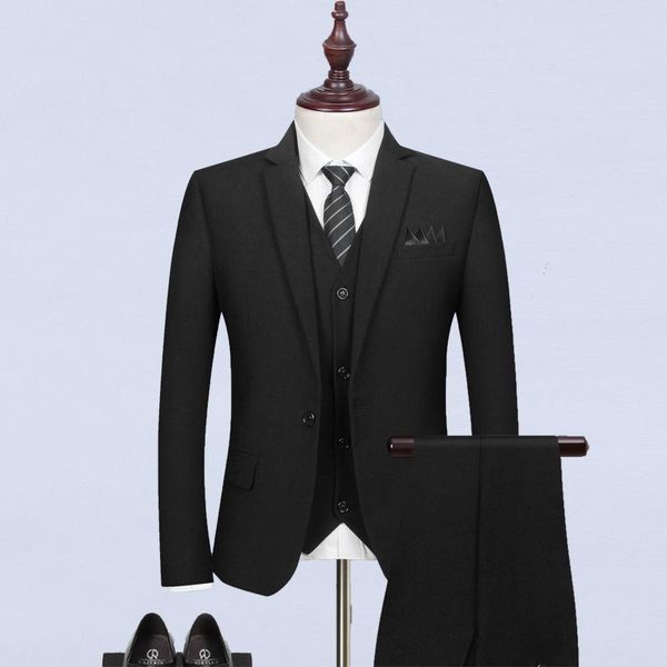men's suits & blazers mens suit 2021 business marriage three-piece wedding dress groomsmen, White;black
men's suits & blazers mens suit 2021 business marriage three-piece wedding dress groomsmen, White;black