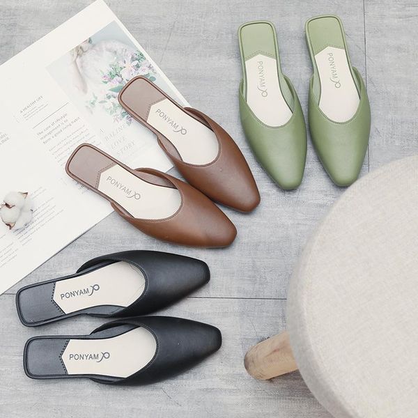 slippers 2021 fashion women shoes flats casual ladies low heel woman female, Black
slippers 2021 fashion women shoes flats casual ladies low heel woman female, Black