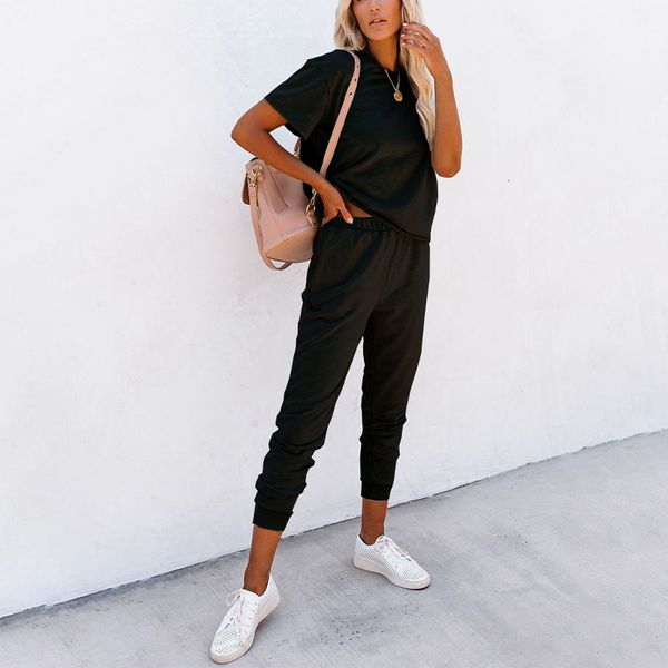 women's tracksuits summer casual two piece set tracksuit o-neck short sleeve t-shirt sports pants suit female woman sets mh5o, Gray
women's tracksuits summer casual two piece set tracksuit o-neck short sleeve t-shirt sports pants suit female woman sets mh5o, Gray