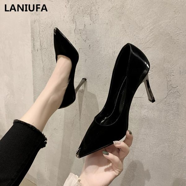 dress shoes women high heels female pointed toe shallow slip on pumps party sandals woman mujer, Black
dress shoes women high heels female pointed toe shallow slip on pumps party sandals woman mujer, Black