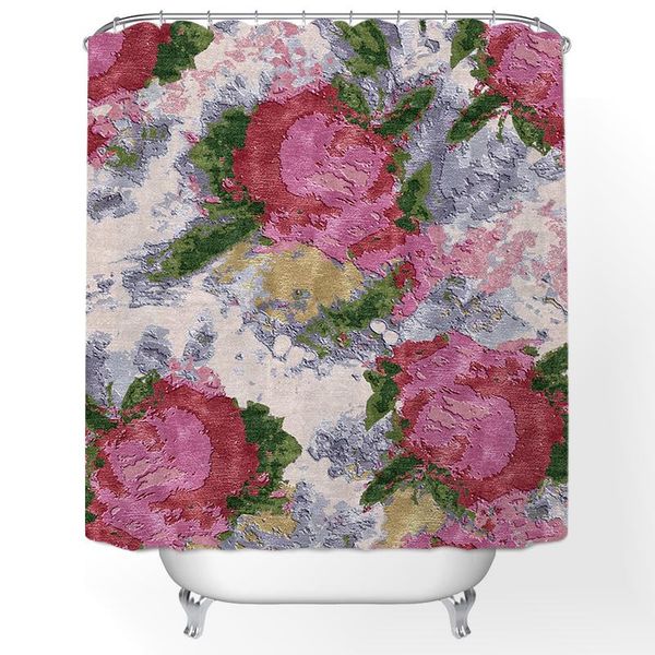 shower curtains vintage flower printed screen frabic waterproof bath curtain with hooks home decoration 180x180cm
shower curtains vintage flower printed screen frabic waterproof bath curtain with hooks home decoration 180x180cm