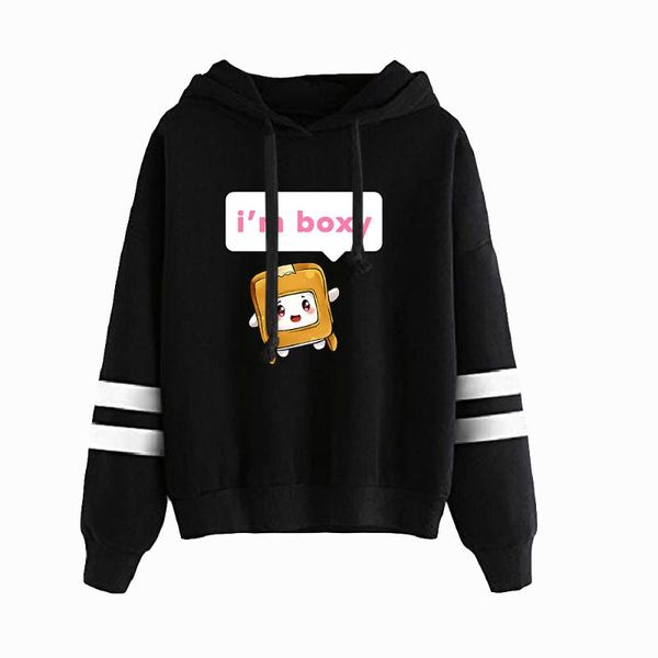 women's hoodies & sweatshirts anime lankybox printed women/men long sleeve boxy hooded casual streetwear clothes, Black
women's hoodies & sweatshirts anime lankybox printed women/men long sleeve boxy hooded casual streetwear clothes, Black