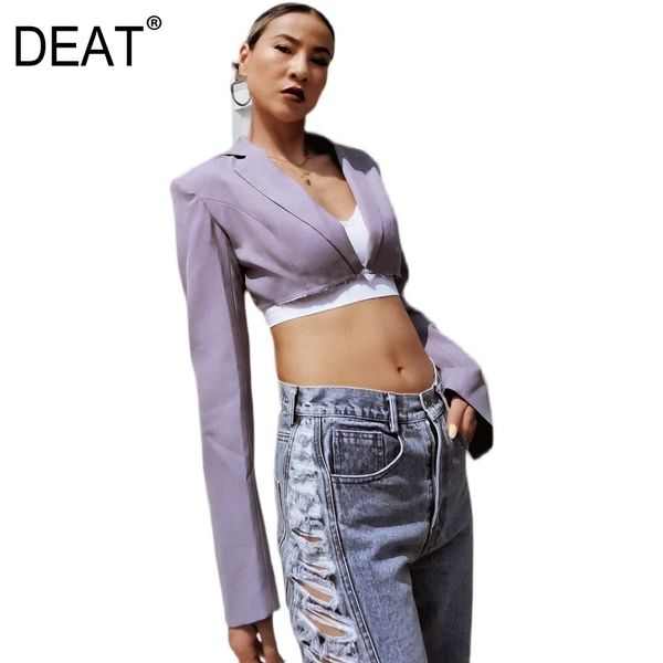 summer women clothes notched collar full sleeves short tassels purple color out fits single blazer female wp90314l 210421, White;black
summer women clothes notched collar full sleeves short tassels purple color out fits single blazer female wp90314l 210421, White;black