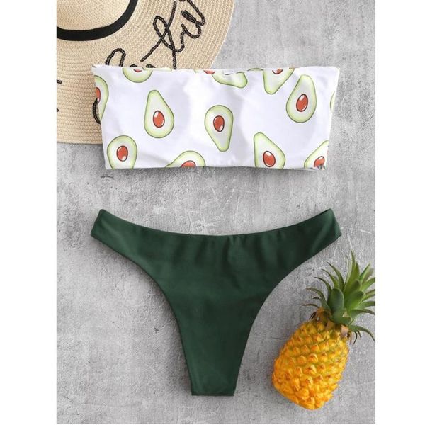 women's swimwear bikinx women push up swimsuit female avocado print micro bikini 2021 bathing suit beach bathers biquini, White;black
women's swimwear bikinx women push up swimsuit female avocado print micro bikini 2021 bathing suit beach bathers biquini, White;black