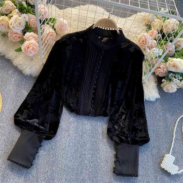 spring autumn ladies shirt beaded retro lantern sleeve loose and versatile temperament bottoming uk812 210506, White
spring autumn ladies shirt beaded retro lantern sleeve loose and versatile temperament bottoming uk812 210506, White