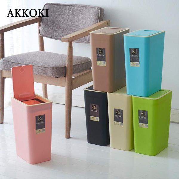 waste bins 8/12l plastic press trash with lid compost recycle garbage basket cleaning rubbish dustbins home office supplies
waste bins 8/12l plastic press trash with lid compost recycle garbage basket cleaning rubbish dustbins home office supplies