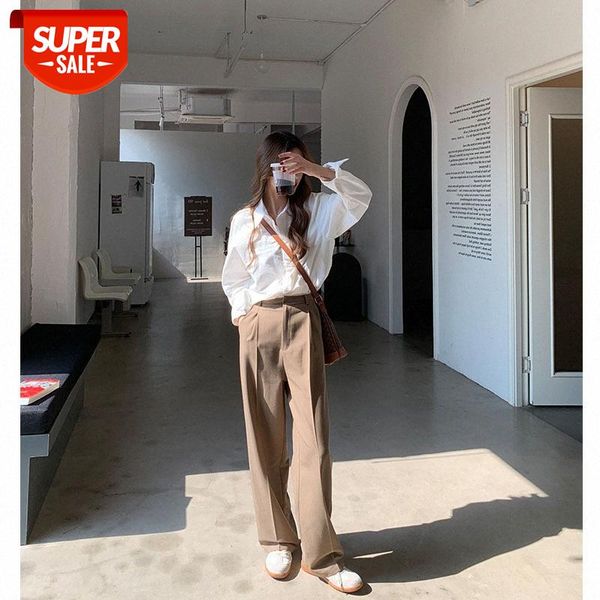 korean all-match shirts, women's outer wear, niche sense of design, , long-sleeved bottoming shirts #ut6z, White
korean all-match shirts, women's outer wear, niche sense of design, , long-sleeved bottoming shirts #ut6z, White