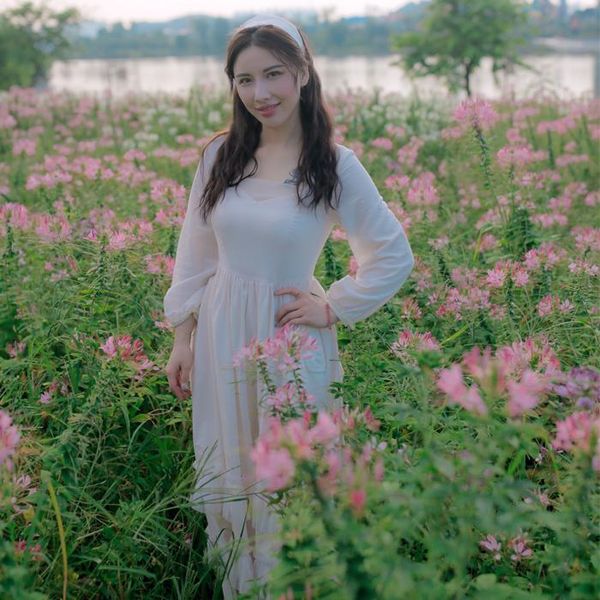 casual dresses 2021 arrival sweet a-line floral full ruffles ankle-length lantern sleeve empire square collar, Black;gray
casual dresses 2021 arrival sweet a-line floral full ruffles ankle-length lantern sleeve empire square collar, Black;gray