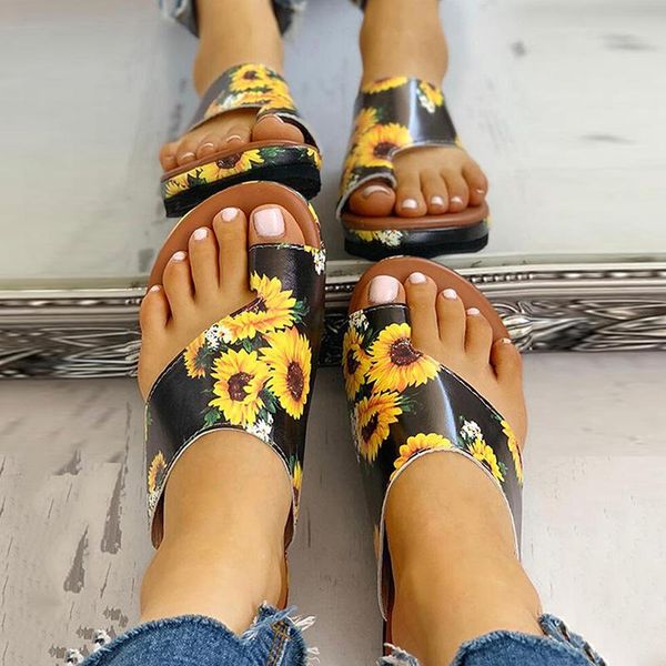 slippers women plus size sewing sunflower printed slides female summer low heels shoes fashion beach wear, Black
slippers women plus size sewing sunflower printed slides female summer low heels shoes fashion beach wear, Black
