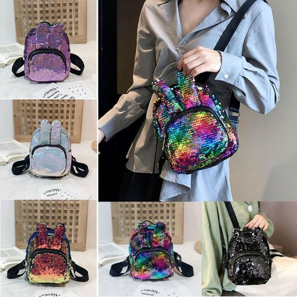 outdoor bags 2021 est women shiny sequins backpack teen girls mini pu leather travel school bag camping rucksack 3d cute ear
outdoor bags 2021 est women shiny sequins backpack teen girls mini pu leather travel school bag camping rucksack 3d cute ear