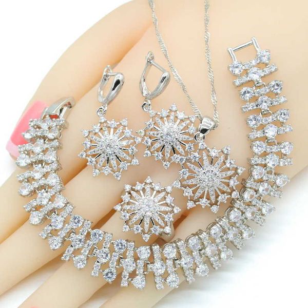 white zirconia dubai silver color wedding jewelry sets for women necklace pendant bracelets earrings rings gift box h1022
white zirconia dubai silver color wedding jewelry sets for women necklace pendant bracelets earrings rings gift box h1022