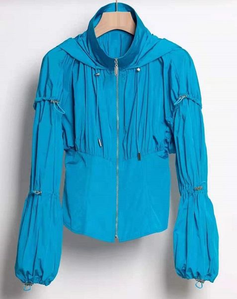 women's jackets est fashion 2021 autumn style women drawstring patchwork long sleeve casual blue black zipper jacket bomber coat, Black;brown
women's jackets est fashion 2021 autumn style women drawstring patchwork long sleeve casual blue black zipper jacket bomber coat, Black;brown