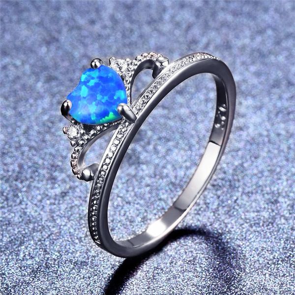 wedding rings white blue purple opal stone ring female luxury crown love heart dainty silver color for women bridal jewelry, Slivery;golden
wedding rings white blue purple opal stone ring female luxury crown love heart dainty silver color for women bridal jewelry, Slivery;golden