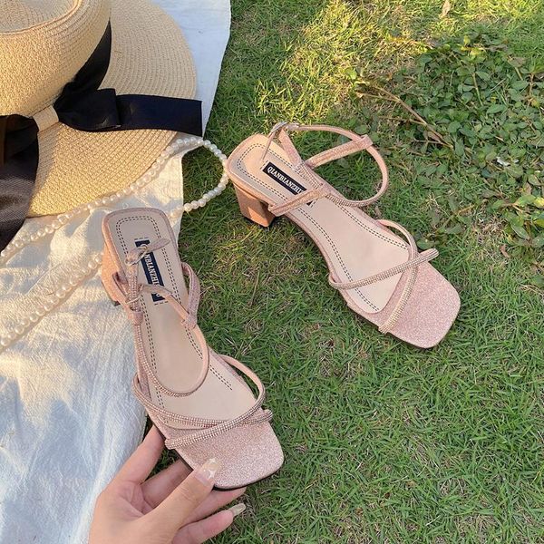 sweet wind thick heel sandals women 2021 summer style retro high fashion roman shoes ladies, Black
sweet wind thick heel sandals women 2021 summer style retro high fashion roman shoes ladies, Black