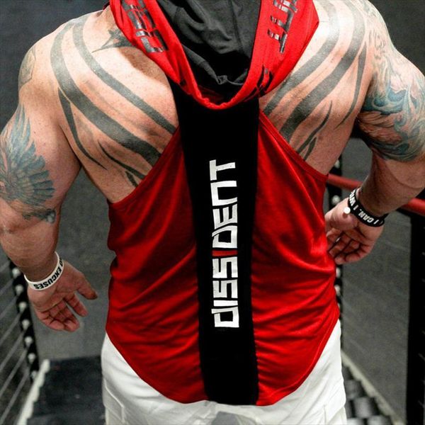 bodybuilding stringer tank with men hooded mens gyms clothing fitness sleeveless vests cotton singlets muscle sports vest, White;black
bodybuilding stringer tank with men hooded mens gyms clothing fitness sleeveless vests cotton singlets muscle sports vest, White;black