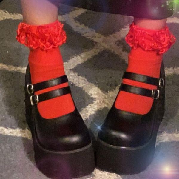 dress shoes doratasia brand design female gothic punk women's pumps platform wedges high heels fashion cute sweet lolita woman1, Black
dress shoes doratasia brand design female gothic punk women's pumps platform wedges high heels fashion cute sweet lolita woman1, Black