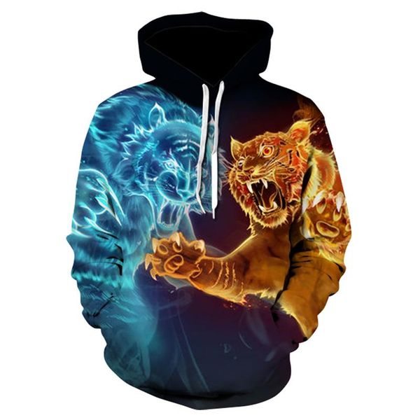 men's hoodies & sweatshirts ice fire tiger hoodie 3d sweater trend men's/women's hooded autumn jacket fun, Black
men's hoodies & sweatshirts ice fire tiger hoodie 3d sweater trend men's/women's hooded autumn jacket fun, Black