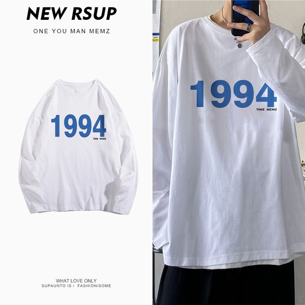 men's t-shirts cotton round neck long-sleeved t-shirt letter print bottoming shirt casual loose and versatile couples 200916 wzk8, White;black
men's t-shirts cotton round neck long-sleeved t-shirt letter print bottoming shirt casual loose and versatile couples 200916 wzk8, White;black