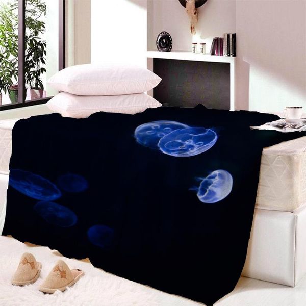 blankets jellyfish fleece blanket 3d print marine life home textile throw for bedroom kids
blankets jellyfish fleece blanket 3d print marine life home textile throw for bedroom kids