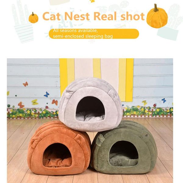 four seasons can be washable warm japanese semi-enclosed pet dog and cat kennel beds & furniture
four seasons can be washable warm japanese semi-enclosed pet dog and cat kennel beds & furniture
