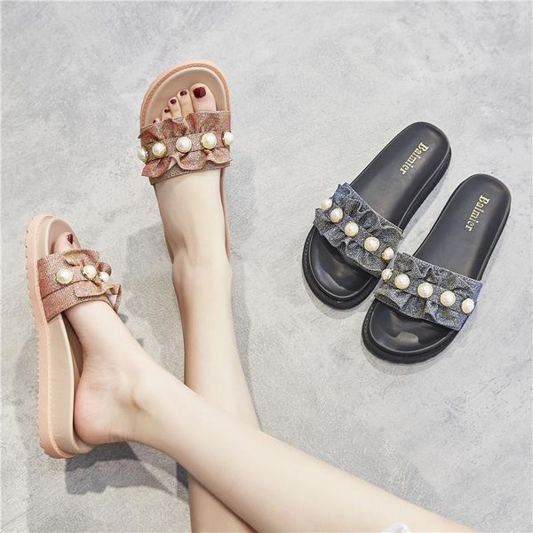 shoes woman 2021 house slippers platform low shale female beach luxury slides pantofle string bead sabot summer designer, Black
shoes woman 2021 house slippers platform low shale female beach luxury slides pantofle string bead sabot summer designer, Black