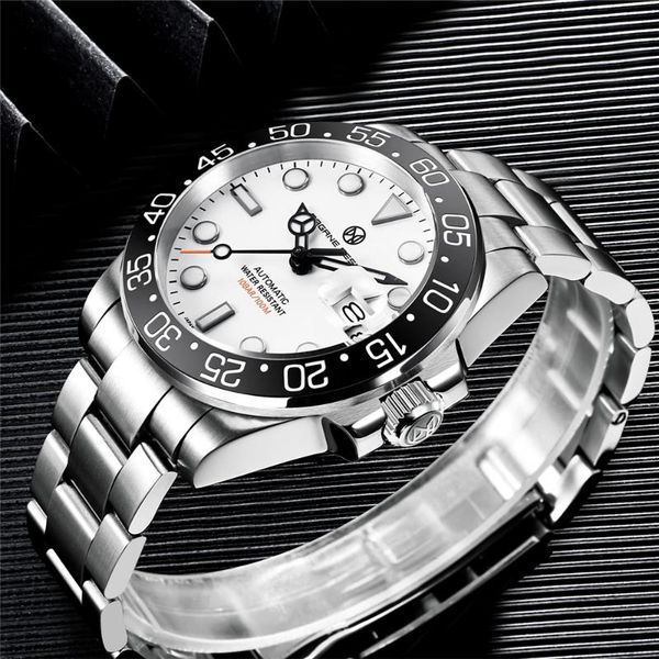 design men's automatic mechanical watch stainless steel waterproof reloj montre homme wristwatches, Slivery;brown
design men's automatic mechanical watch stainless steel waterproof reloj montre homme wristwatches, Slivery;brown