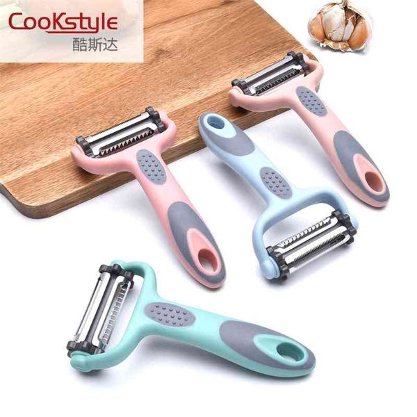 Kitchen tools three side rotary peeler peeling knife stainless steel multifunctional melon fruit planer
Kitchen tools three side rotary peeler peeling knife stainless steel multifunctional melon fruit planer