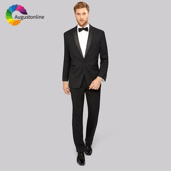 men's suits & blazers slim fit black men wedding groom tuxedos business wear 2 pieces (jacket+pants) with shawl lapel bridegroom b, White;black
men's suits & blazers slim fit black men wedding groom tuxedos business wear 2 pieces (jacket+pants) with shawl lapel bridegroom b, White;black