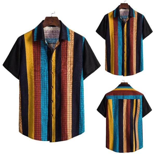 mens summer short sleeve striped buttons t shirts tee casual loose blouse men's t-shirts, White;black
mens summer short sleeve striped buttons t shirts tee casual loose blouse men's t-shirts, White;black