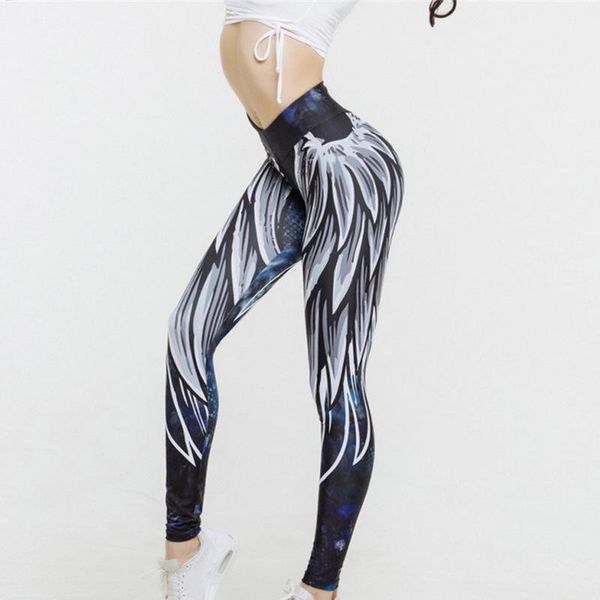 women's leggings 2021 gym seamless fitness tummy control angel print women sports pants running sportswear stretchy, Black
women's leggings 2021 gym seamless fitness tummy control angel print women sports pants running sportswear stretchy, Black