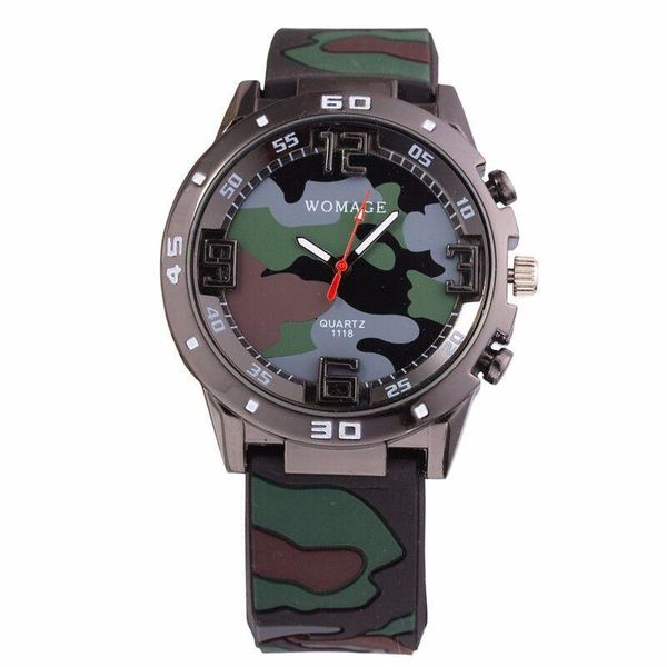 wristwatches 2021 brand watch kids watches boys quartz clock children sports military wristwatch silicone wrist outdoor gift, Slivery;brown
wristwatches 2021 brand watch kids watches boys quartz clock children sports military wristwatch silicone wrist outdoor gift, Slivery;brown