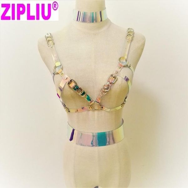 fashion harajuku handmade laser holographic choker harness punk collar belt necklace bra spikes chain torques club party chokers, Golden;silver
fashion harajuku handmade laser holographic choker harness punk collar belt necklace bra spikes chain torques club party chokers, Golden;silver