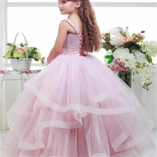 girl's dresses pink flower girls thin shoulder strap lace for wedding princess ball gown first holy communion birthday party dress, Red;yellow
girl's dresses pink flower girls thin shoulder strap lace for wedding princess ball gown first holy communion birthday party dress, Red;yellow