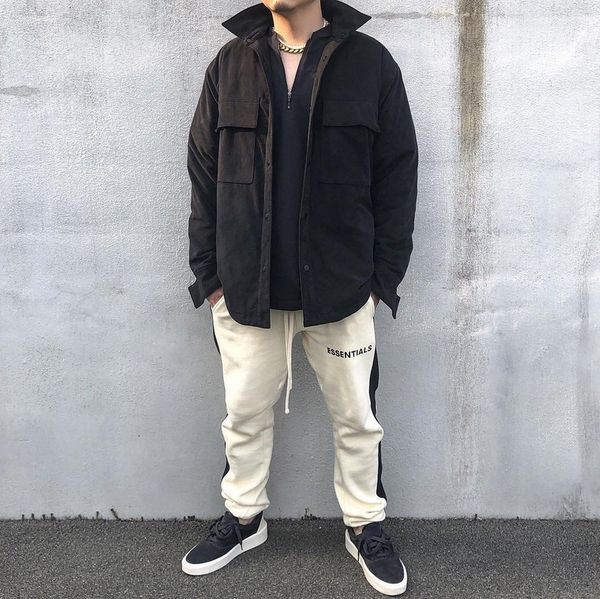 2021 fog 6th collection quality 1:1 design cotton padded women oversize coat men chamois hiphop jacket, Black;brown
2021 fog 6th collection quality 1:1 design cotton padded women oversize coat men chamois hiphop jacket, Black;brown
