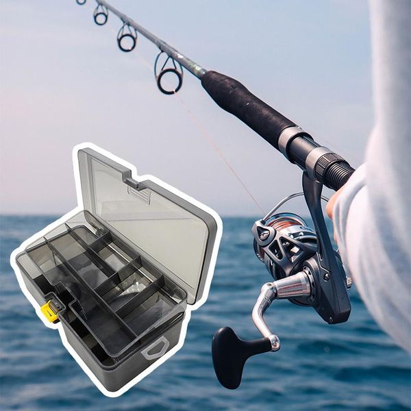 fishing accessories tackle boxes waterproof plastic double layer lures hook bait box storage case tool
fishing accessories tackle boxes waterproof plastic double layer lures hook bait box storage case tool