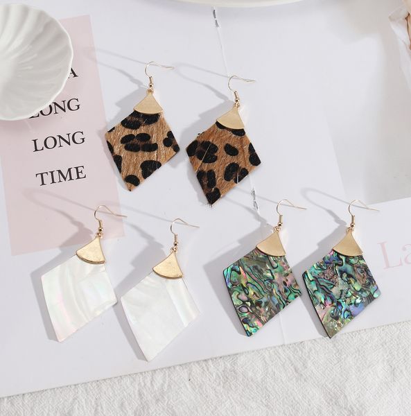 geometric chandelier earrings white shell abalone serpentine leather european and american style ear jewelry for women gift, Silver
geometric chandelier earrings white shell abalone serpentine leather european and american style ear jewelry for women gift, Silver