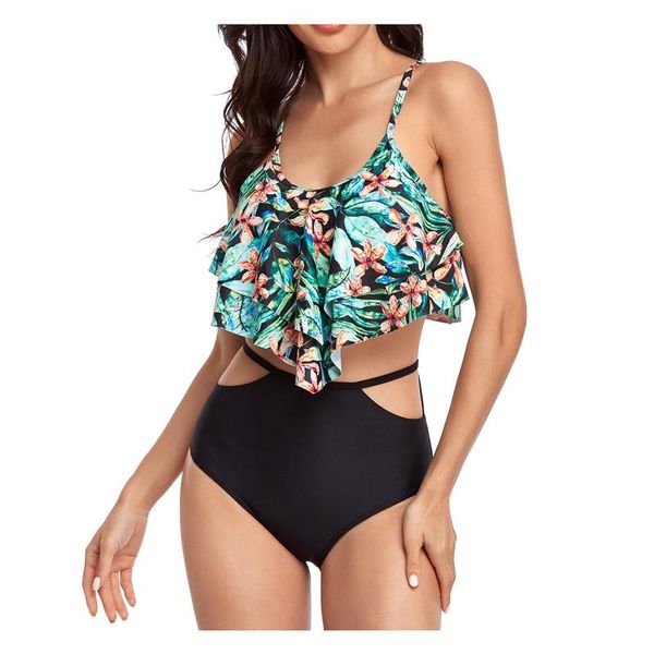 women's swimwear ruffle bikini floral woman swimsuit 2021 push up set bodysuit women beachwear biquini two piece suit #g3, White;black
women's swimwear ruffle bikini floral woman swimsuit 2021 push up set bodysuit women beachwear biquini two piece suit #g3, White;black