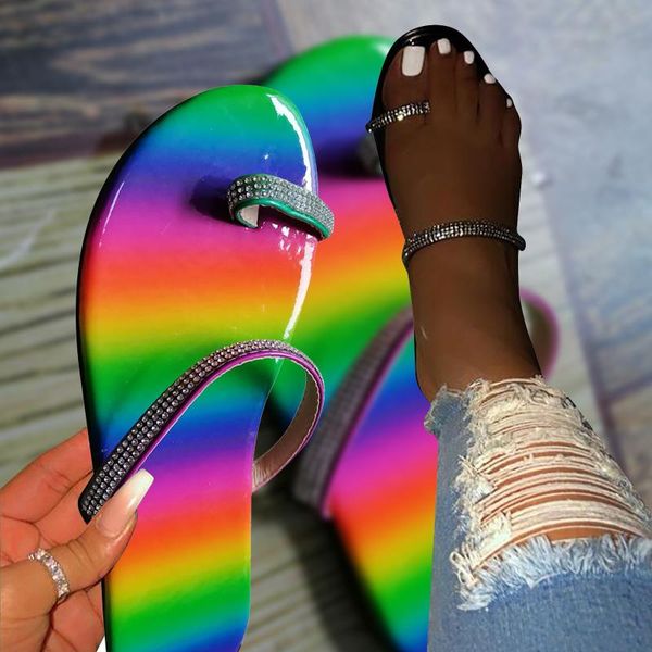 slippers summer women sandals colorful crystal 2021 roman flip flops woman clip toe flat casual sandalias mujer, Black
slippers summer women sandals colorful crystal 2021 roman flip flops woman clip toe flat casual sandalias mujer, Black