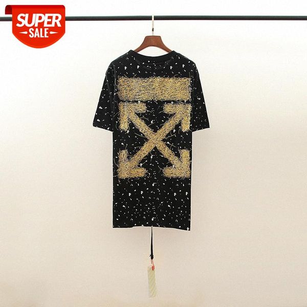 ow starry sky bronzing graffiti arrow short-sleeved t-shirt brand men and women couple european version loose bottoming t #sf7o, White;black
ow starry sky bronzing graffiti arrow short-sleeved t-shirt brand men and women couple european version loose bottoming t #sf7o, White;black