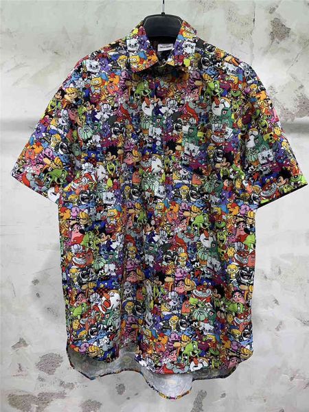 men's casual shirts homens mulheres vero camisas completa dos desenhos animados vetements camisa 1:1 de alta qualidade oversize vtm bol, White;black
men's casual shirts homens mulheres vero camisas completa dos desenhos animados vetements camisa 1:1 de alta qualidade oversize vtm bol, White;black