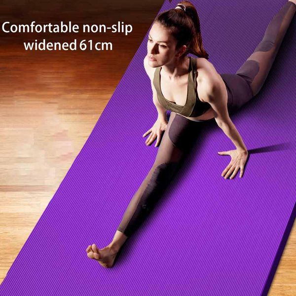 yoga mats mat extra thick 10mm 183cmx61cm non slip exercise/gym/camping/picnic for beginner environmental fitness gymnastics
yoga mats mat extra thick 10mm 183cmx61cm non slip exercise/gym/camping/picnic for beginner environmental fitness gymnastics
