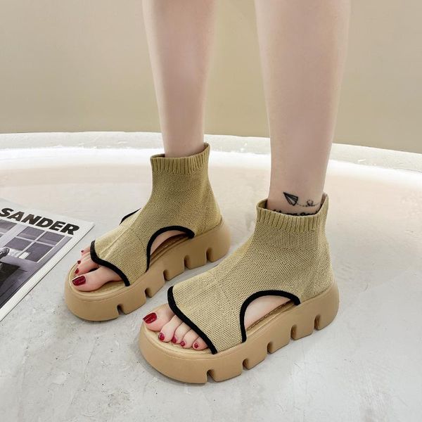 dress shoes ins print leisure wedges 's 2021 summer women sandals platform shoelaces high heels casual woman, Black
dress shoes ins print leisure wedges 's 2021 summer women sandals platform shoelaces high heels casual woman, Black