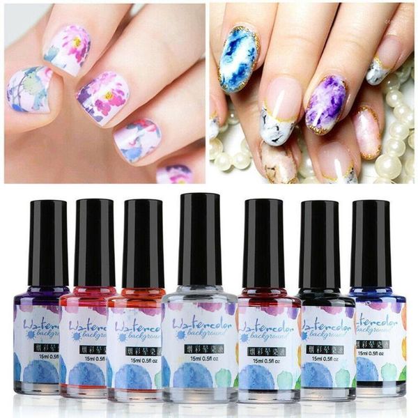 ml watercolor ink nail polish blooming gel diy varnish smoke decor salon smudge bubble effect art manicure u4w01, Red;pink
ml watercolor ink nail polish blooming gel diy varnish smoke decor salon smudge bubble effect art manicure u4w01, Red;pink